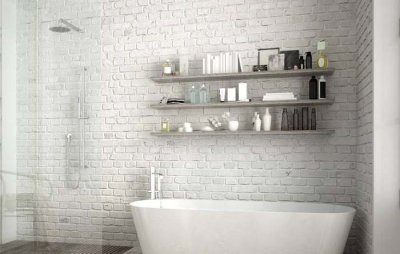 How to clean the hole stones installed in the bathroom and kitchen?